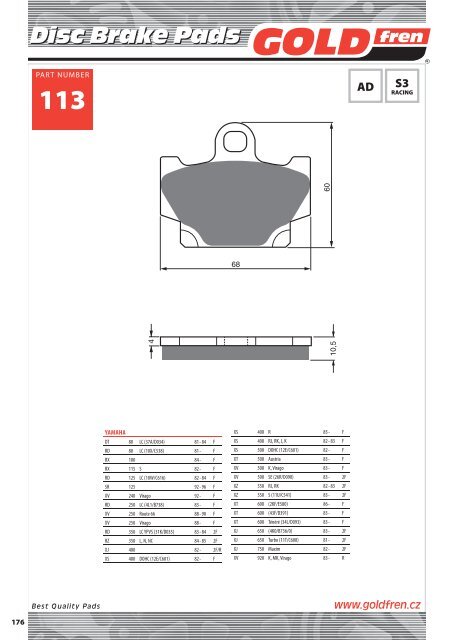 Disc Brake Pads