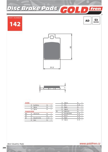 Disc Brake Pads