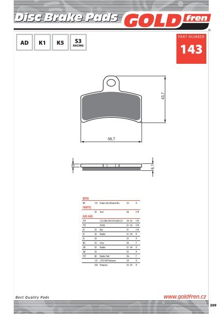 Disc Brake Pads