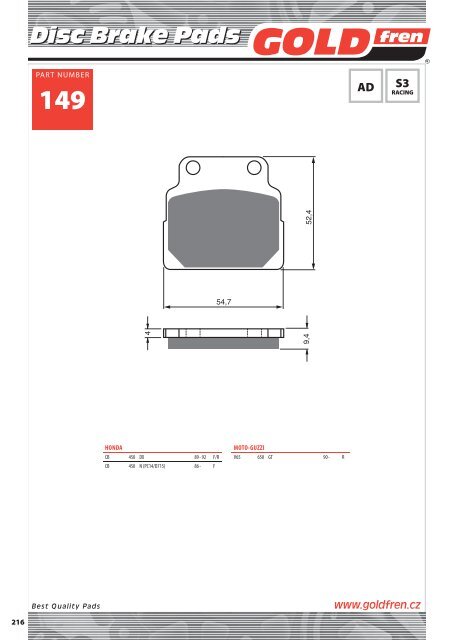 Disc Brake Pads