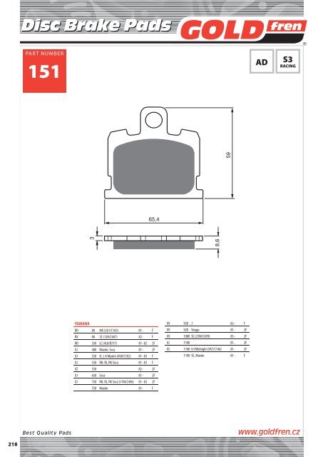 Disc Brake Pads