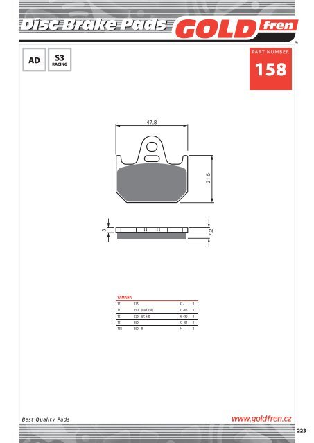 Disc Brake Pads