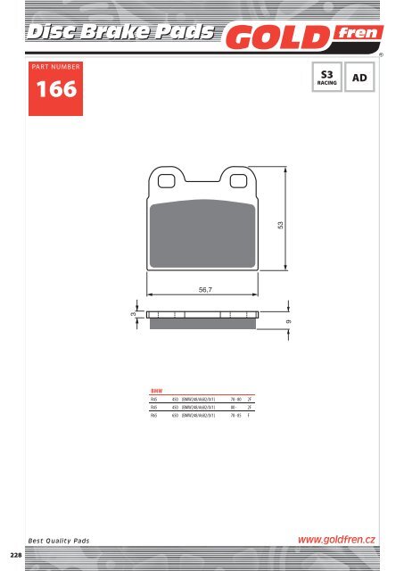 Disc Brake Pads