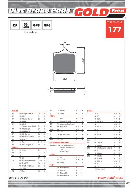 Disc Brake Pads