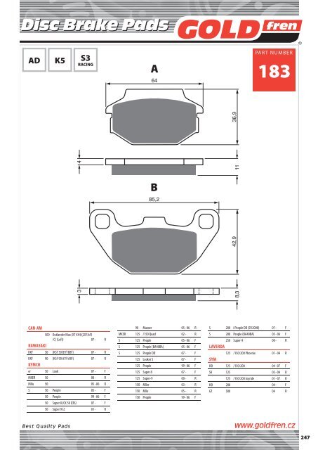 Disc Brake Pads