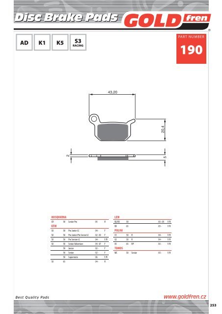 Disc Brake Pads