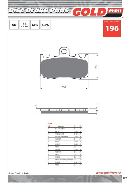 Disc Brake Pads