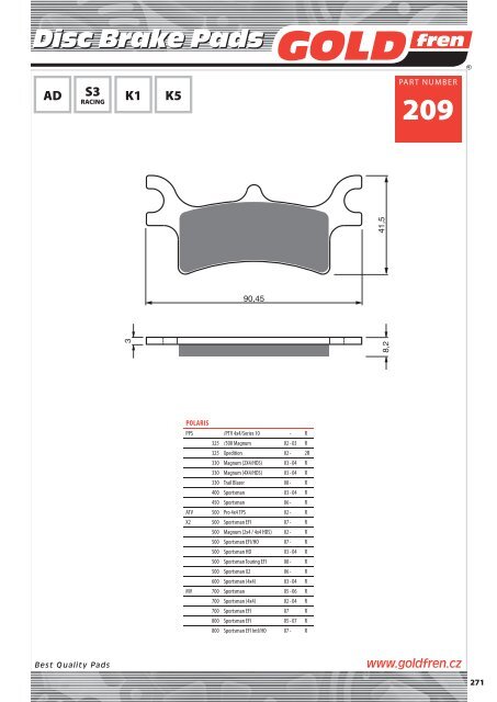 Disc Brake Pads