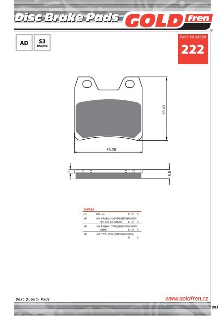 Disc Brake Pads