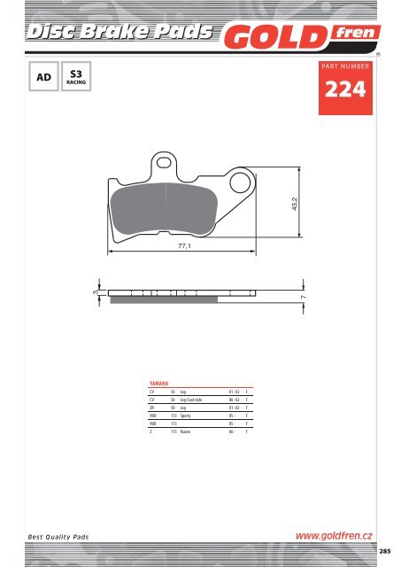 Disc Brake Pads