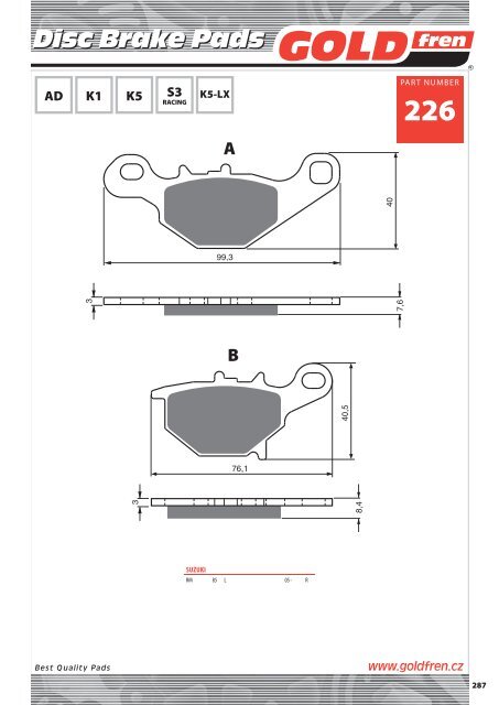 Disc Brake Pads