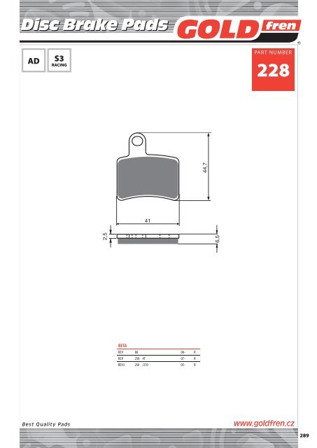 Disc Brake Pads