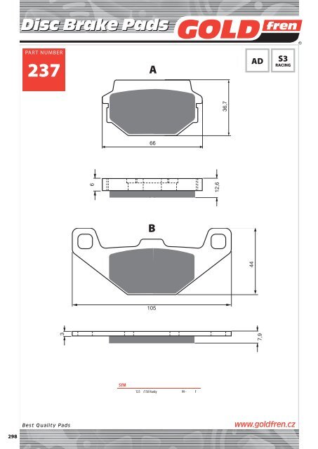 Disc Brake Pads