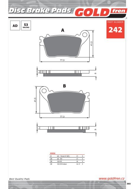 Disc Brake Pads