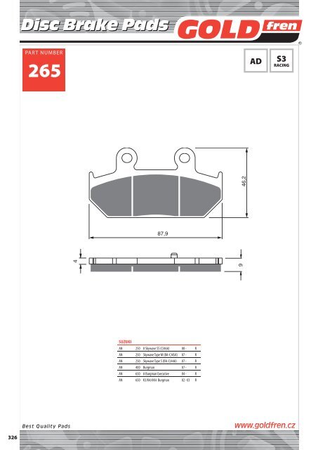 Disc Brake Pads