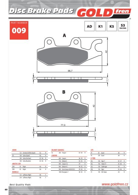 Disc Brake Pads