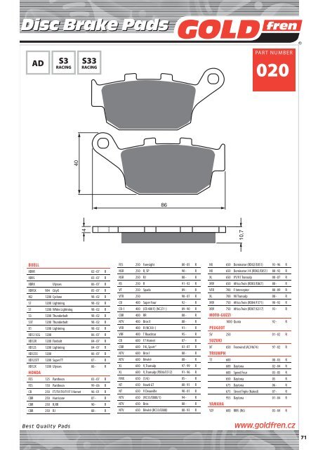 Disc Brake Pads