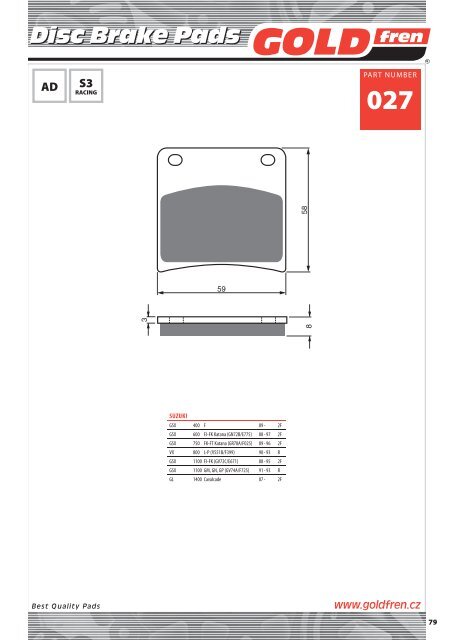 Disc Brake Pads