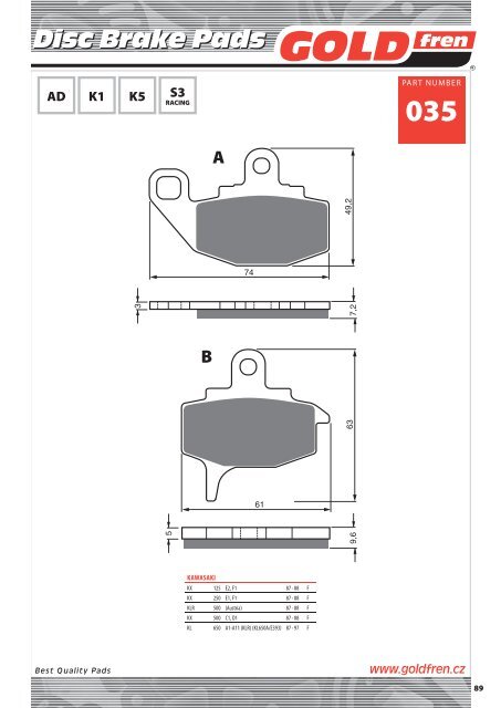 Disc Brake Pads