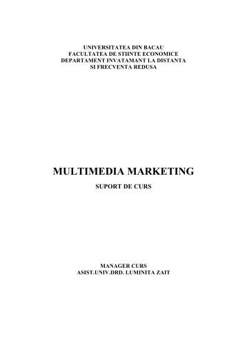 multimedia marketing suport de curs - bussines
