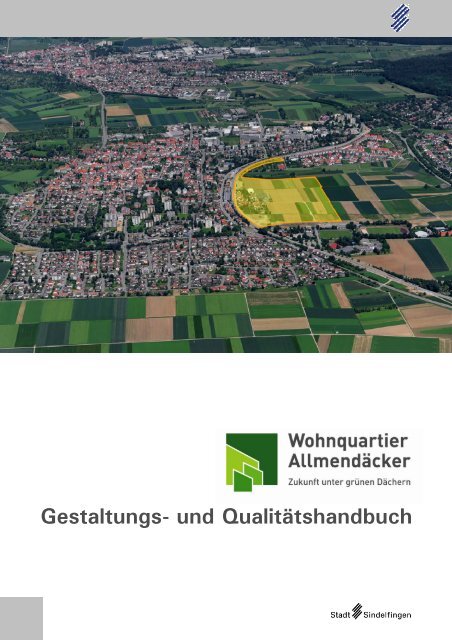 Gestaltungs- und Qualitätshandbuch - bei der Stadt Sindelfingen