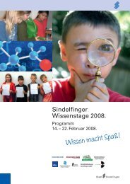 Wissenstage-Flyer DIN-A 4:SindelfingerWissenstage_DIN-A4.qxd