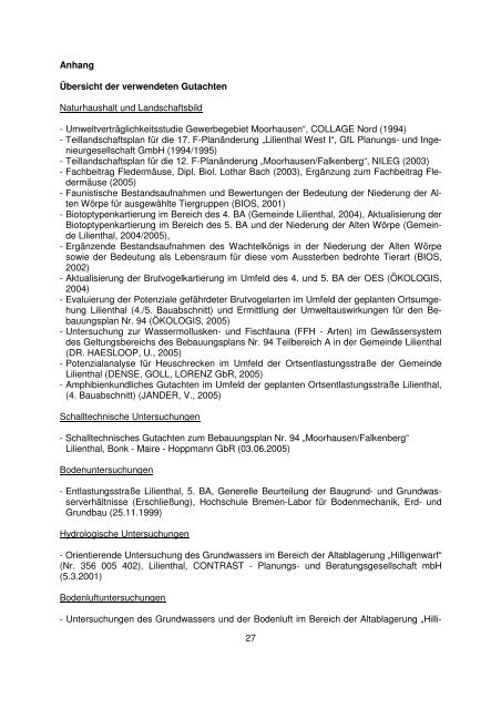 Begründung im PDF-Format - Lilienthal