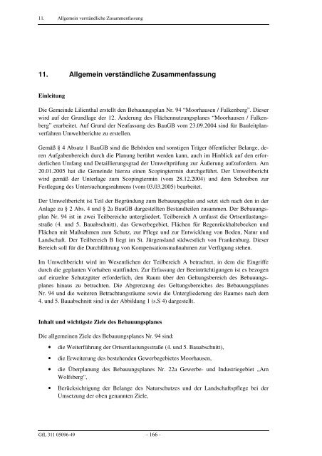 Umweltbericht im PDF-Format - Lilienthal