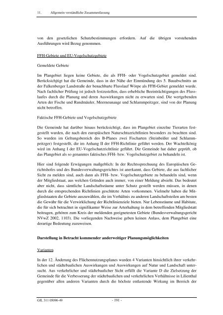 Umweltbericht im PDF-Format - Lilienthal