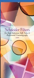 Schneider Filters - Lightequip