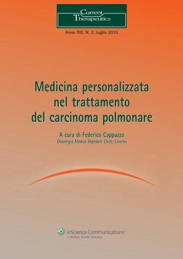 Medicina personalizzata nel trattamento del carcinoma polmonare ...