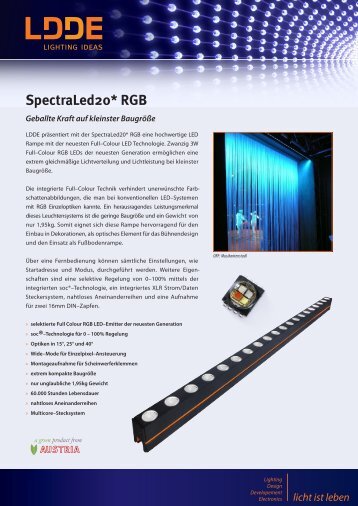 SpectraLED 20 - Lightequip