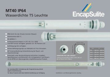 T5 Stick-Lite - Encapsulite Europe