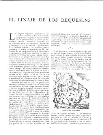EL LINAJE DE LOS REQUESEN5 - Revista de Girona