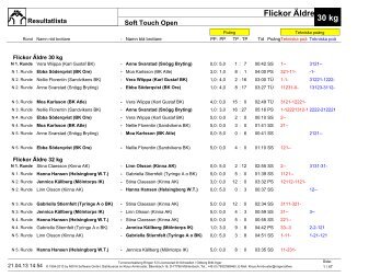 Alla matcher (PDF)