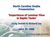 Importance of Laminar Flow Design in Septic Tanks