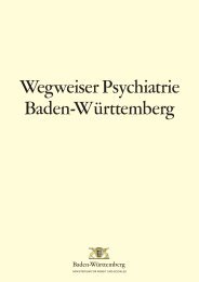 Wegweiser Psychiatrie Baden-Württemberg - Landkreis Esslingen