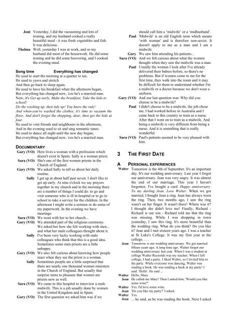 MODULE 4 TELEVISION TRANSCRIPTS - That's English JR