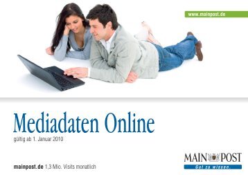 Oder werfen Sie einen Blick in unsere Online-Mediadaten. - Main-Post