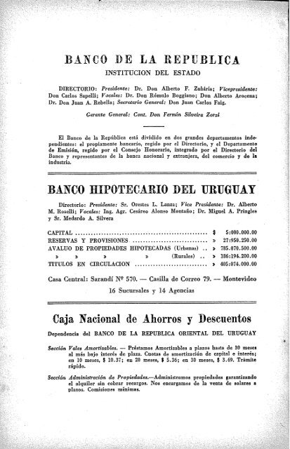 REVISTA NACIONAL - Publicaciones Periódicas del Uruguay