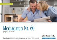 Mediadaten Nr. 60 - Main-Post