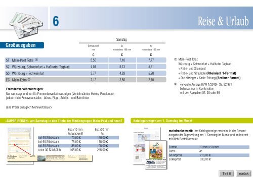 Mediadaten Nr. 60 - Main-Post