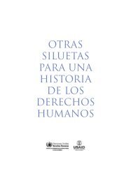 otras siluetas para una historia de los derechos humanos