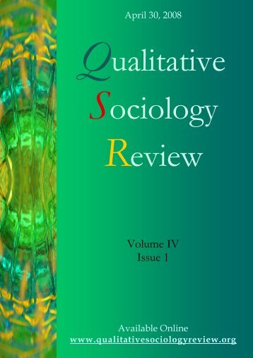 Download - Qualitative Sociology Review