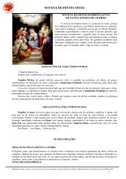 NOVENA DE PENTECOSTES - Misericordioso Coração de Jesus