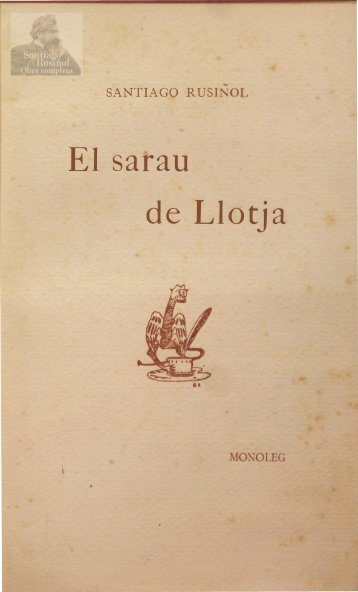 El sarau de llotja (1891)