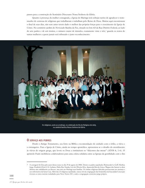 Capítulo 6 - Uma Igreja de presença e sinal do Reino - Arquidiocese ...