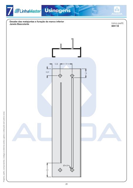 Desenhos de montagem - Alcoa