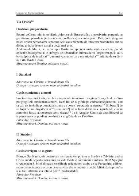 Is Pregadorias antigas: su signo de sa devozioni - Provincia del ...