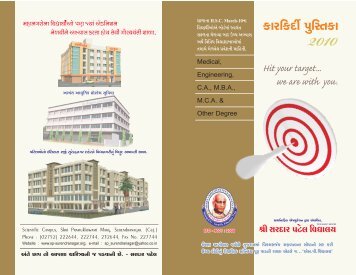 Book Inner Matter - shree sardar patel vidyalaya